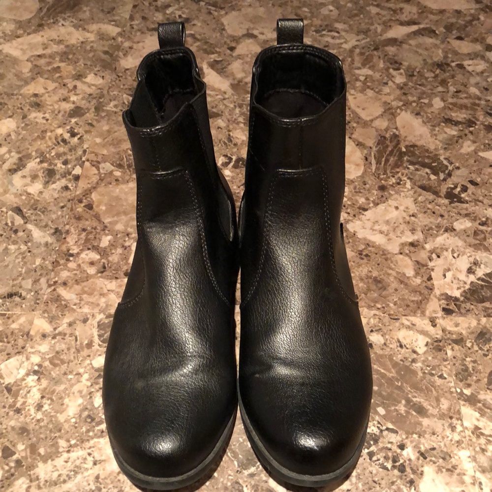 H&M Booties, Black, Size 39